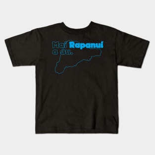 Mai Rapanui a Au Kids T-Shirt